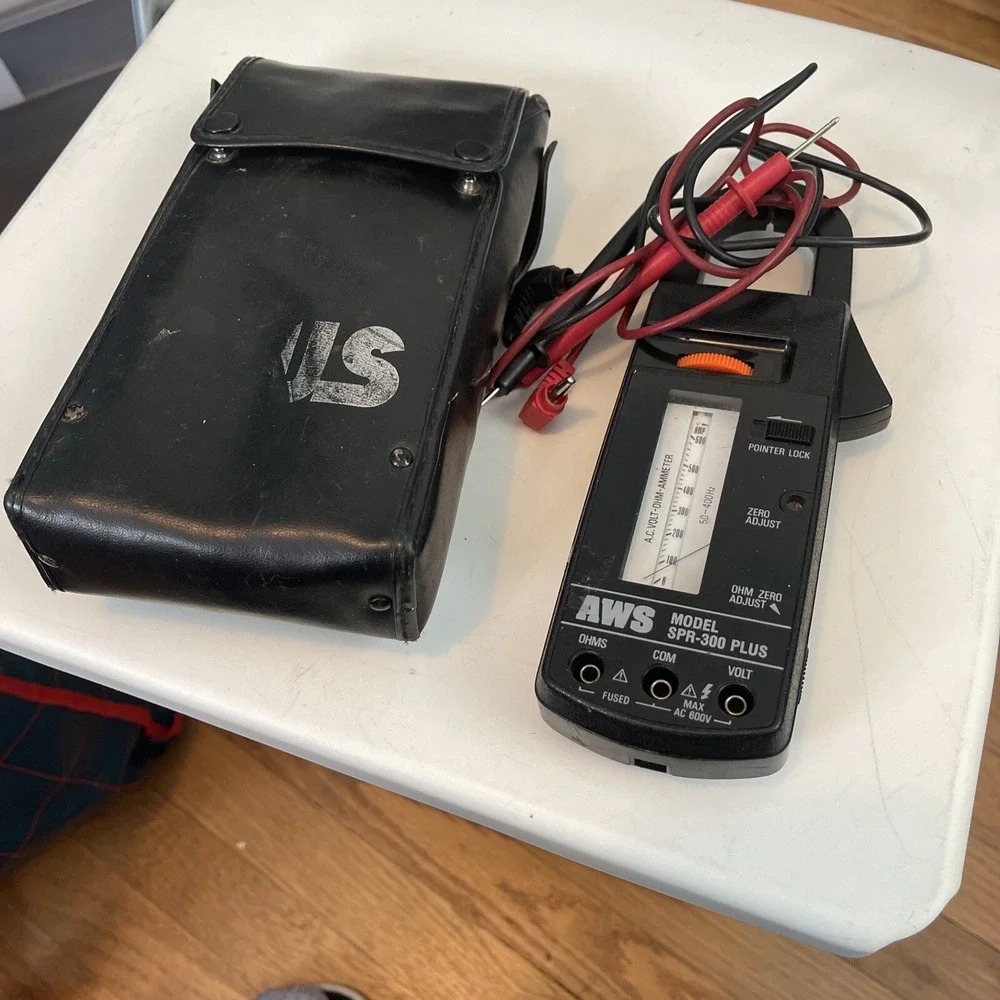 R174213 AWS Model SPR-300 Plus Analog Clamp Meter (14)